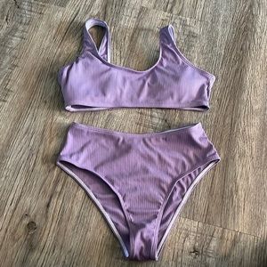 purple bikini size small